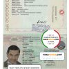 Bangladesh Passport psd template v1