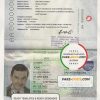 Bangladesh Passport psd template v2