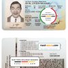 Philippines driver license Psd Template