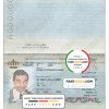 Jordan Passport psd template