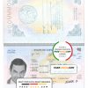 Libya Passport psd template