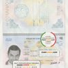 Libya Passport psd template