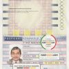 Netherlands (Holland) Passport psd template v1