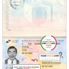 Panama Passport psd template