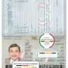 Yemen Passport psd template