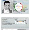 Ukraine id card psd template