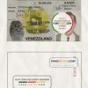 Venezuela id card psd template scan effect
