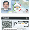 Bolivia driving license template in PSD format, fully editable (2017 - present)