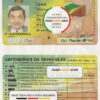 Congo driver license Psd Template scan effect