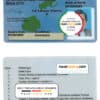 Fiji driver license Psd Template Fiji driver license Psd Template