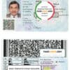 Malawi driver license Psd Template