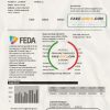 Andorra ELECTRIC FORCES OF ANDORRA utility bill template in Word and PDF format scan