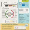 Australia AGL electricity utility bill template, fully editable in PSD format scan