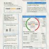 Brazil ENEL electricity utility bill template in Word and PDF format scan