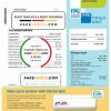Australia AGL electricity utility bill template, fully editable in PSD format