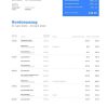 Germany Monese bank statement, Word and PDF template, 3 pages