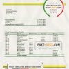 Barbados first citizens bank statement template in Word and PDF format