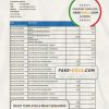 Belize Choice Bank statement template in Excel and PDF format