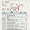 Benin Ecobank bank statement easy to fill template in .xls and .pdf file format