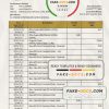 Bolivia Banco Central de Bolivia proof of address bank statement template in Word and PDF format