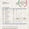 Brazil Banco Votorantim bank statement template in Word and PDF format