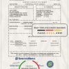 Brazil Banco do Brasil bank statement template in Word and PDF format