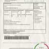 Brazil Caixa bank statement easy to fill template in Word and PDF format