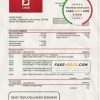 Brunei CIMB proof of addres statement template in Word and PDF format