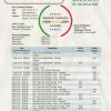 Cameroon Ecobank statement template in Word and PDF format