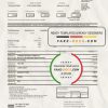 Canada American Express Air Miles Credit Card account statement template in .xls and .pdf file format (AutoSum)