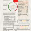 Canada Scotiabank proof of address statement template in Word and PDF format, (.doc and .pdf)