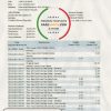 Central African Republic Ecobank bank statement easy to fill template in .xls and .pdf file format (AutoSum)