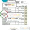 China Development Bank statement template in .xls and .pdf file format