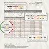 China Everbright Bank statement .xls and .pdf template, completely editable (AutoSum)
