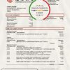 China Merchants bank proof of address statement template in Word and PDF format