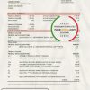 China Merchants bank proof of address statement template in Excel and PDF format