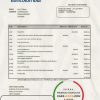 Colombia Bancolombia bank statement easy to fill template in Excel and PDF format