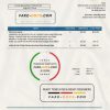 Costa Rica Costa Rican Institute of Electricity utility bill template in Word and PDF format