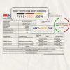 Costa Rica The Bank of Costa Rica bank statement easy to fill template in Excel and PDF format