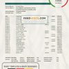 Cuba Banco Popular de Ahorro (BPA) bank statement easy to fill template in Excel and PDF format