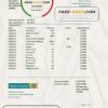 Cyprus Bank of Cyprus bank statement easy to fill template in .xls and .pdf file format