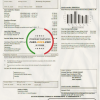 Czech Republic Nanosun s.r.o utility bill template in Word and PDF format scan