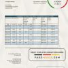 Denmark Danskebank bank statement easy to fill template in Excel and PDF format