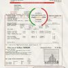 Denmark Primagaz Denmark gas utility bill template in Word and PDF format scan