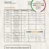 Djibouti Central Bank of Djibouti bank statement template in Word and PDF format