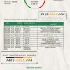 Dominica National Bank of Dominica bank statement easy to fill template in Excel and PDF format