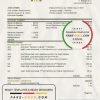 Dominican Republic Central Bank Of The Dominican Republic bank statement easy to fill template in Excel and PDF format