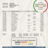 Ecuador Banco Bolivariano proof of address bank statement template in Word and PDF format