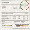 Ecuador Central Bank of Ecuador proof of address bank statement template in Word and PDF format