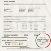 Ecuador Central Bank of Ecuador bank statement easy to fill template in Excel and PDF format